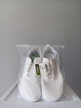 HIke Footwear Stride Hands-Free & Ergonomic Barefoot Shoes White Size 7.5